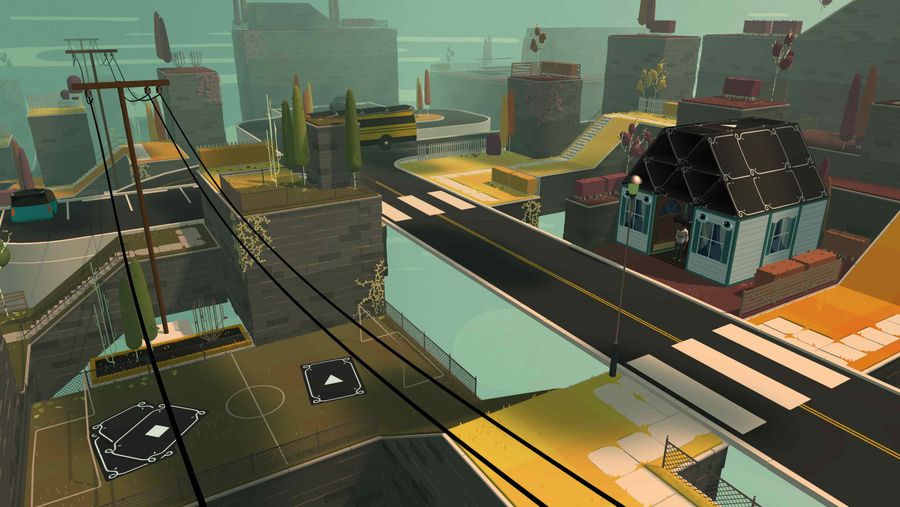 Screenshot of Where Cards Fall mobile game