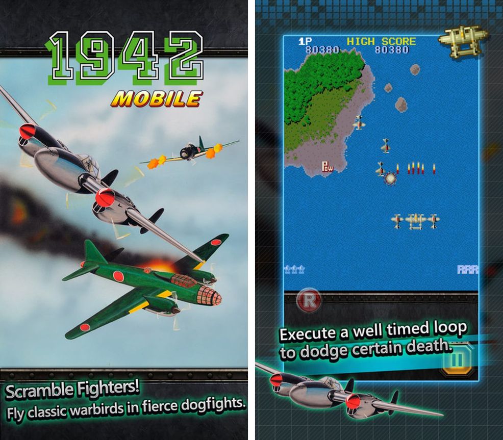 1942 Mobile screenshots