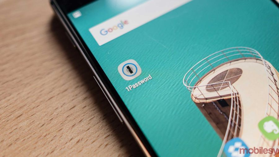 1Password Android O autocomplete