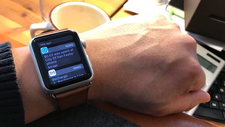 Koho on Apple Watch