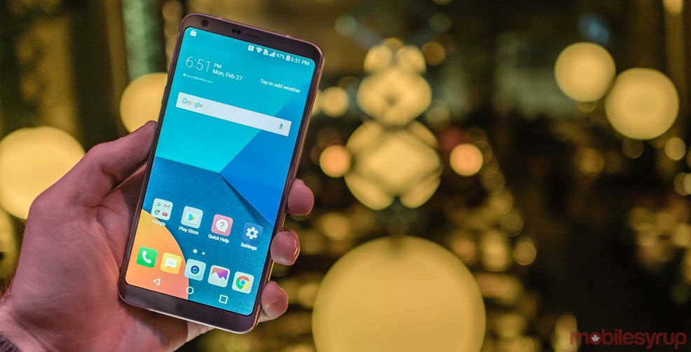 videotron lg g6