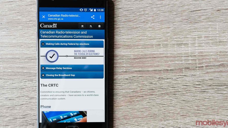 crtc website photo violating Canada Anti-Spam Legislation