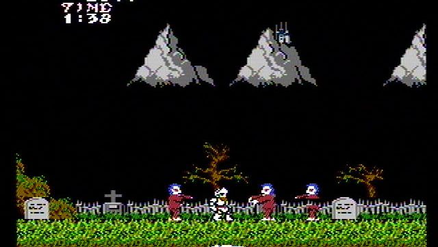 capcom Ghosts and Goblins NES Screenshot