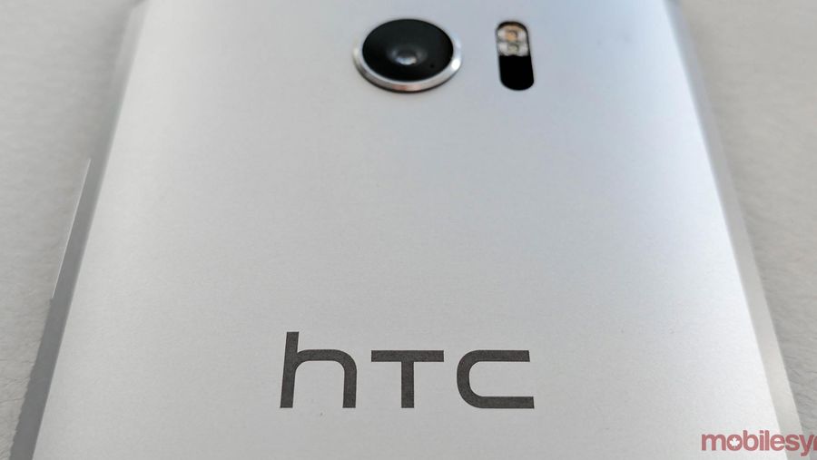 Back of HTC 10 smartphone