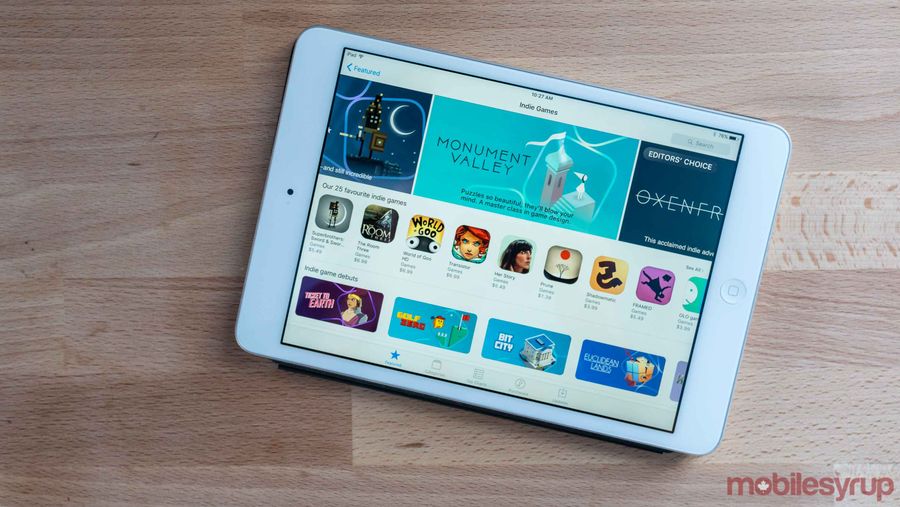 iTunes App Store Indie Games Celebration page - iOS games