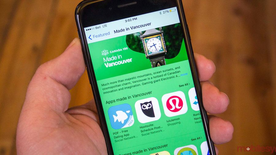 apple app store made in canada