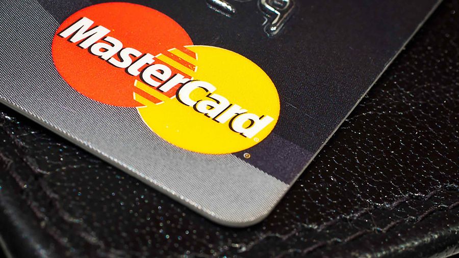Mastercard fingerprint scanner creditcard