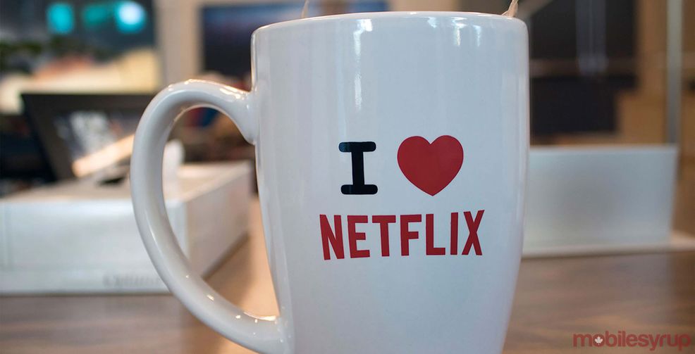 Netflix mug
