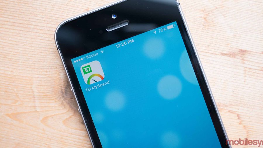 TD app photo