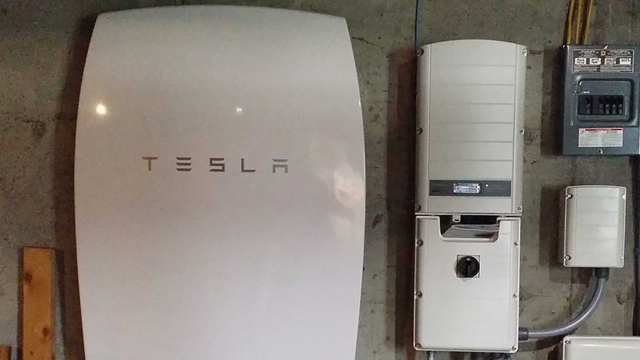 Tesla Powerwall in home