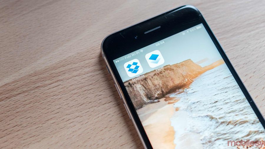 Dropbox and Paper on iOS