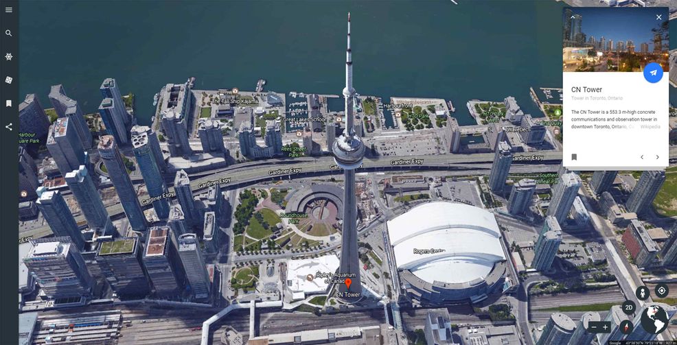 Google Earth updated