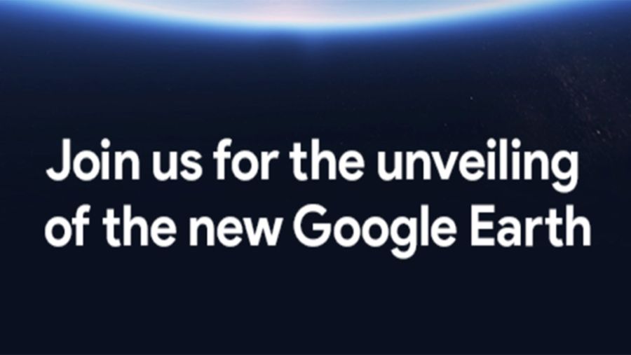 New Google Earth press event invite