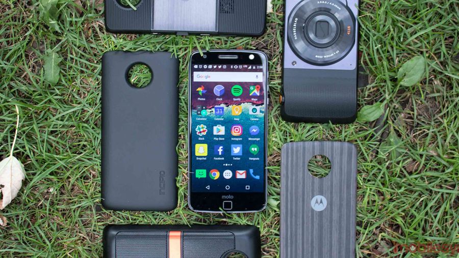Moto Z Play with Moto Mods