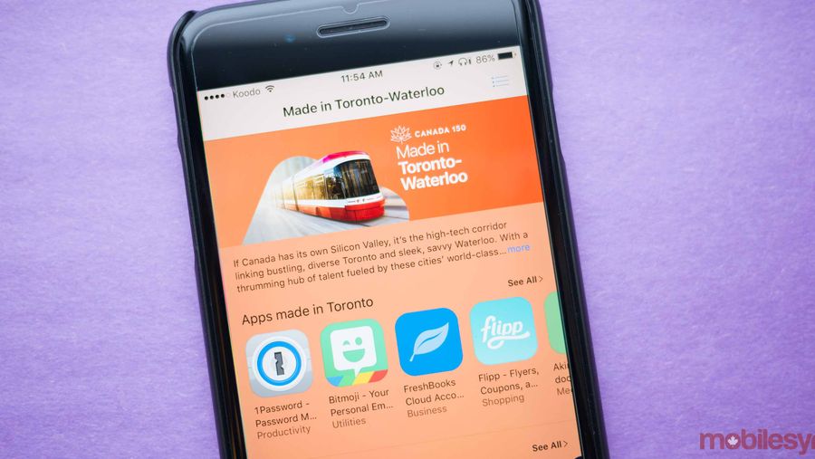 Toronto-Waterloo App Store