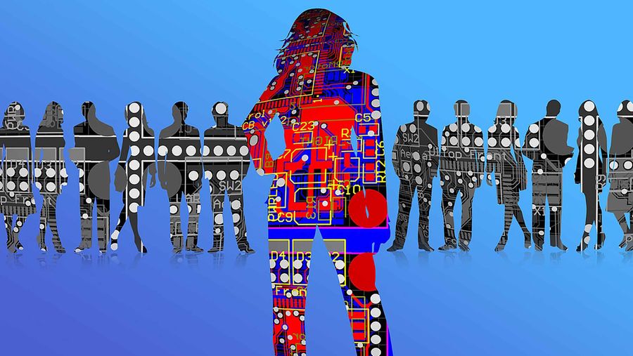 AI silhouettes