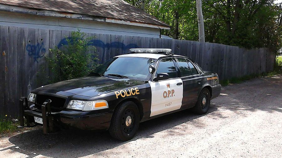 OPP cruiser parked