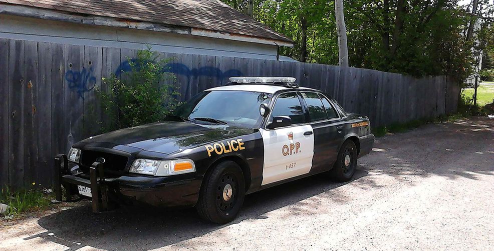 OPP cruiser parked