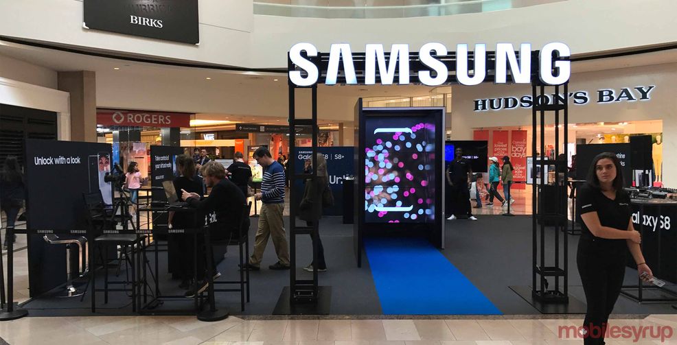 Samsung Experience Store Mall - samsung silicon