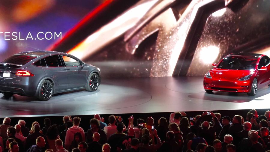 Tesla Model X and Model 2 unveiling