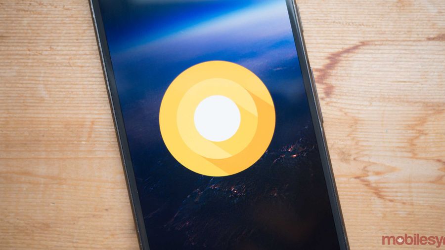 Android O on a Pixel device