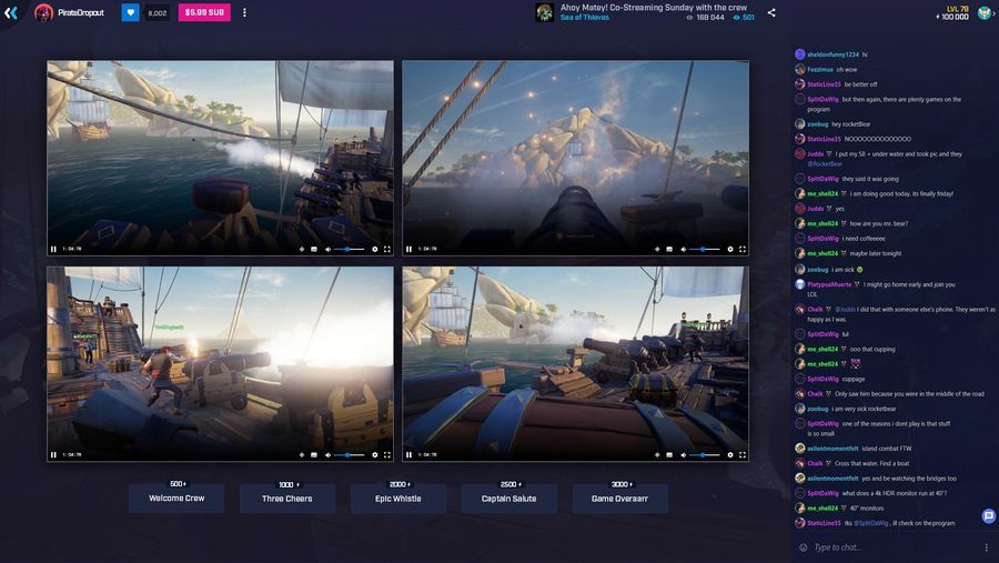 Beam multi-stream mode