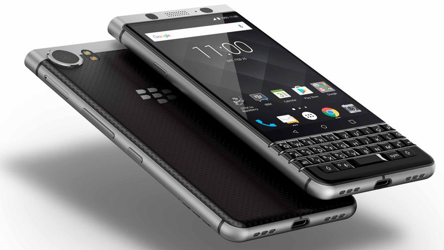 Render of BlackBerry KeyONE smartphone
