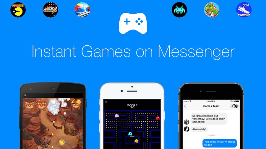 Facebook Instant Games on Messenger