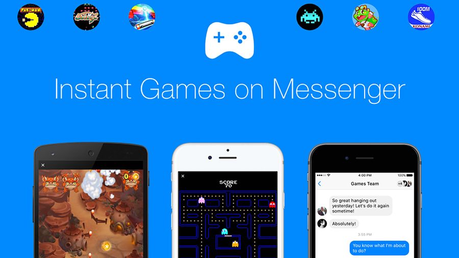 Facebook Instant Games on Messenger