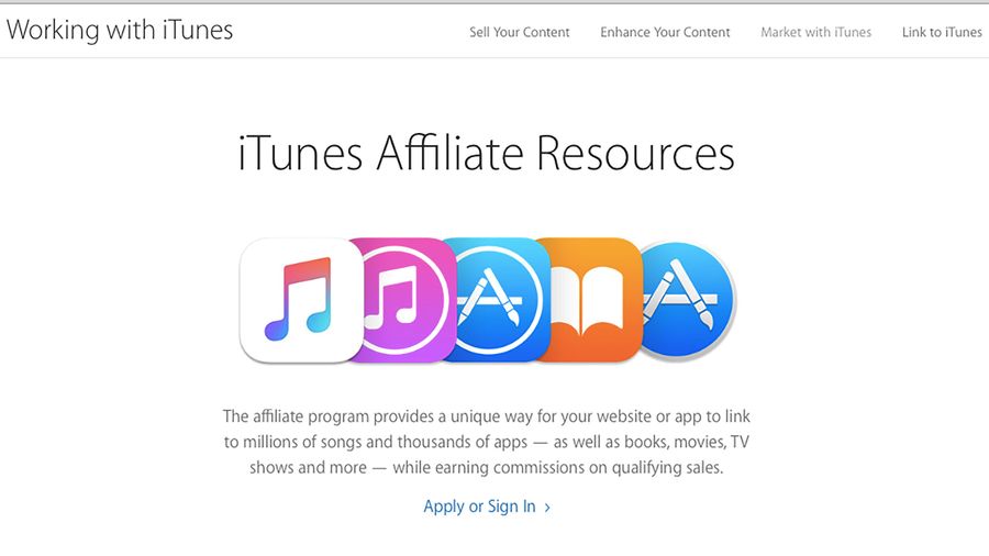 iTunes Affiliate Program