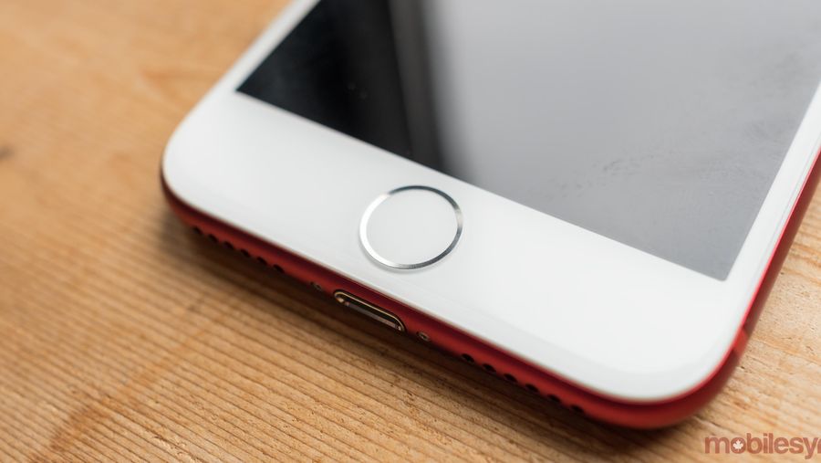 the iPhone 7's fingerprint sensor