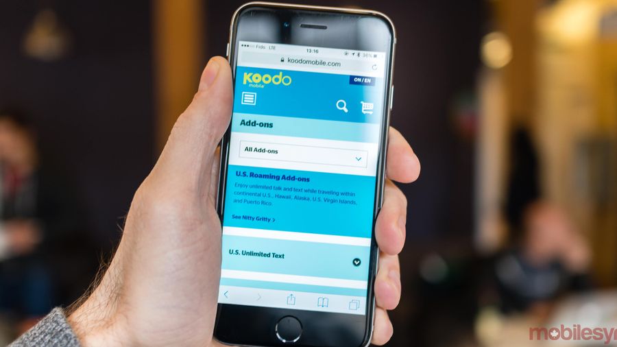 Koodo Mobile website