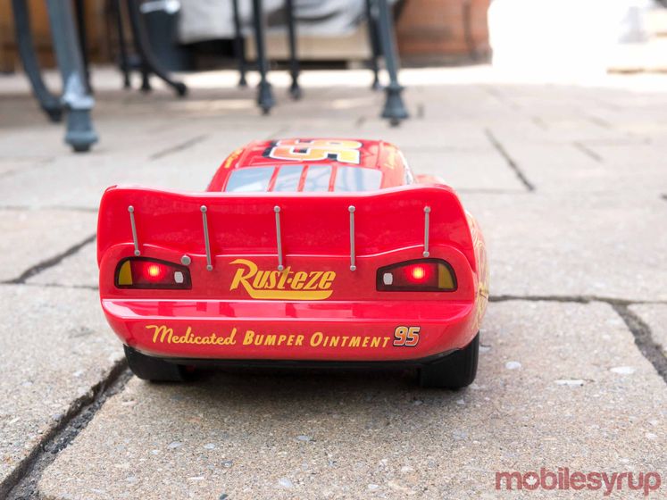 Lightning McQueen car rear