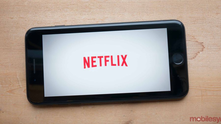 Netflix app on iPhone 7