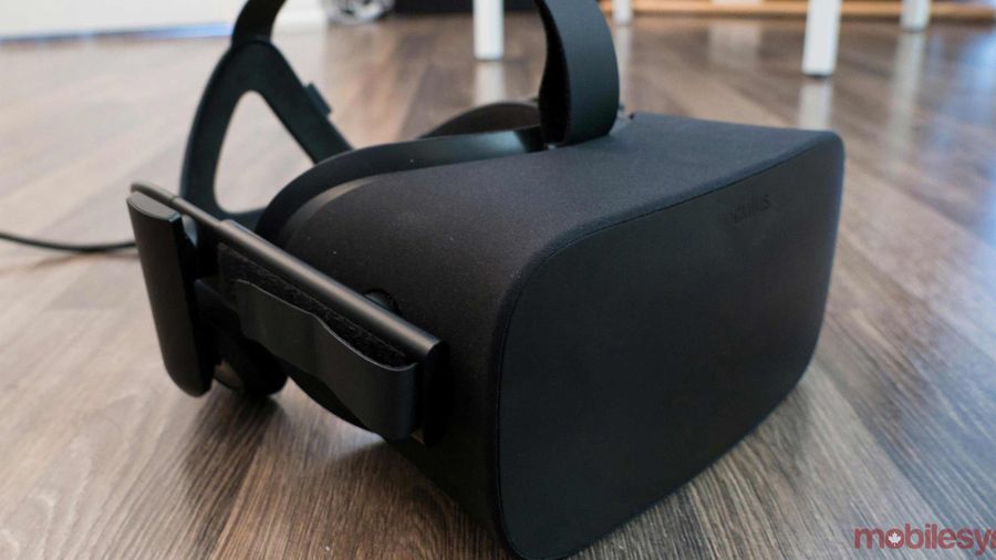 Oculus Rift Vr headset