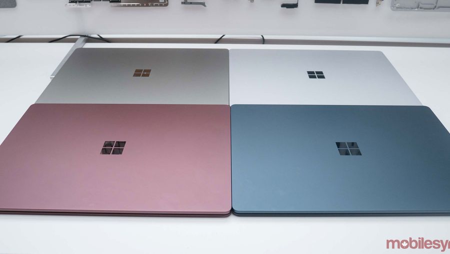 Surface Laptop colours