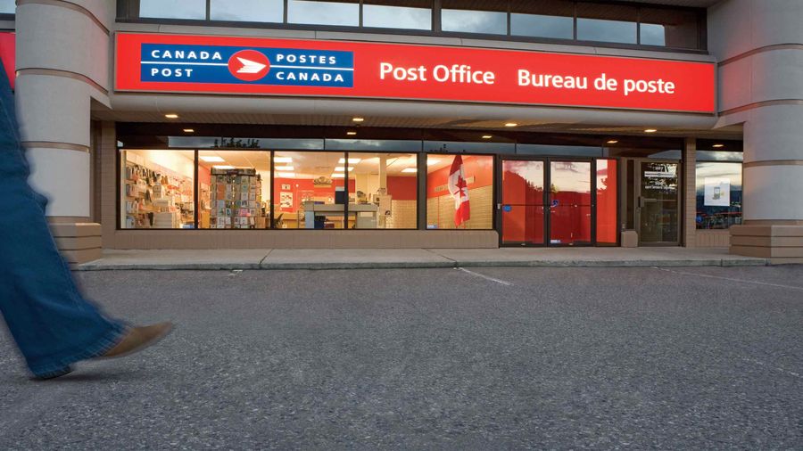 Image showing a Canada Post office
