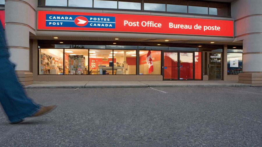 Image showing a Canada Post office