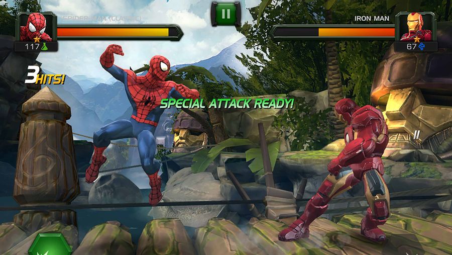 Spider-Man vs Iron Man Marvel Contest of Champions