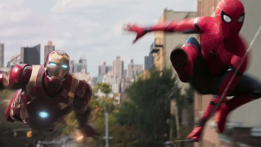 Spider-Man with Iron Man