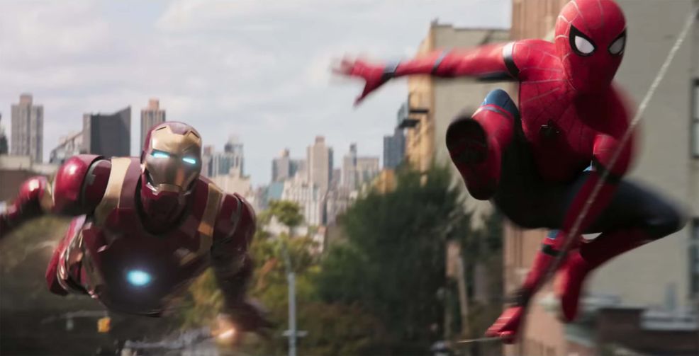 Spider-Man with Iron Man