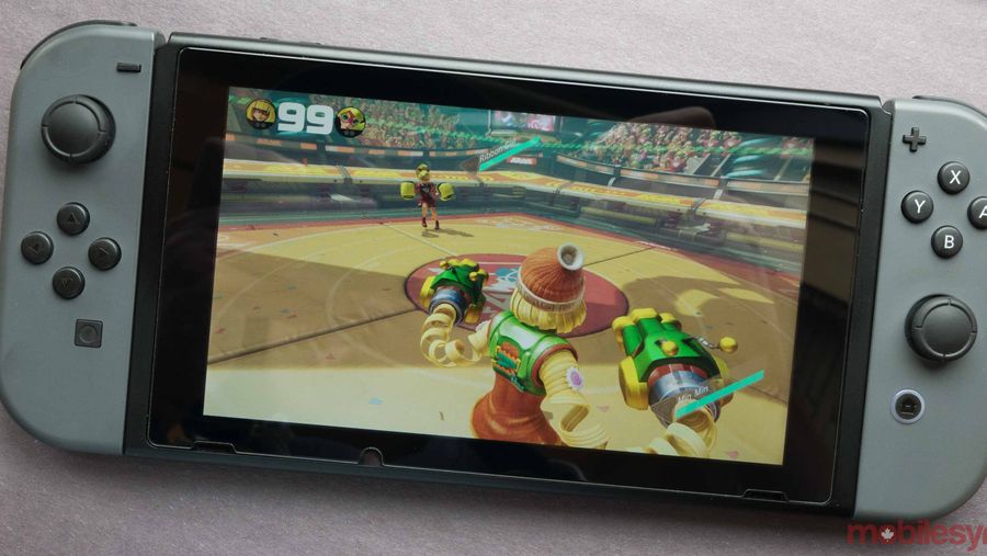Arms for the Nintendo Switch