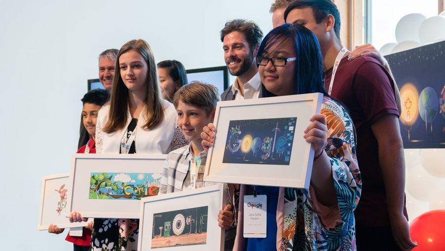 Doodle for Google 2017 finalists