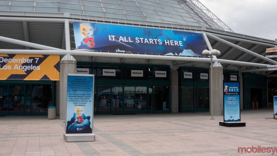 E3 2017 entrance
