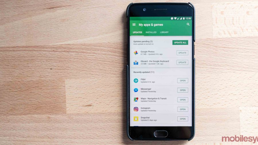 Google Play storefront