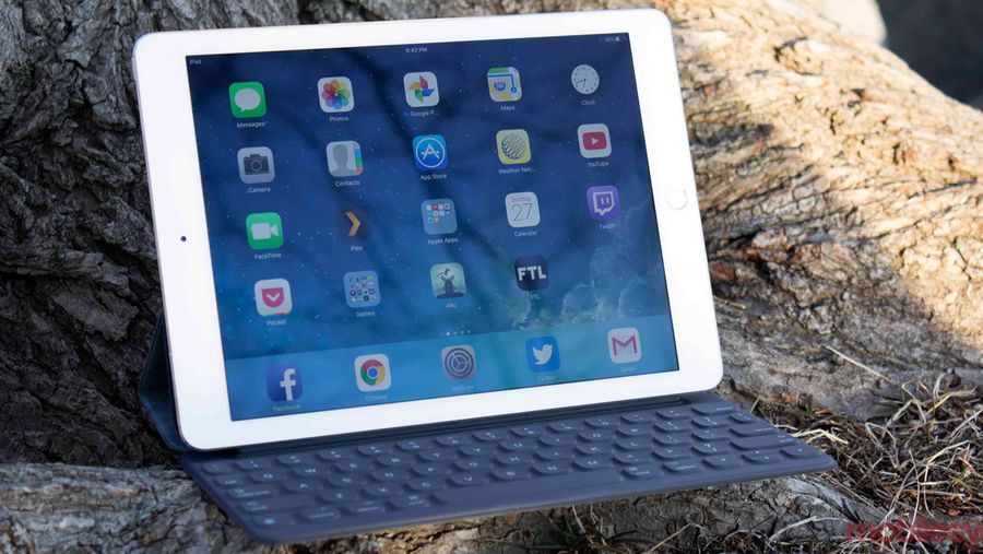 iPad Pro with keyboard