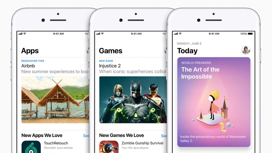 New iOS App Store