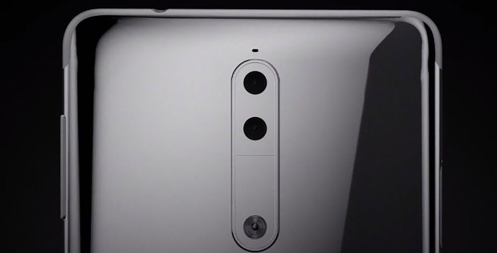 Nokia 9 rear facing cameras