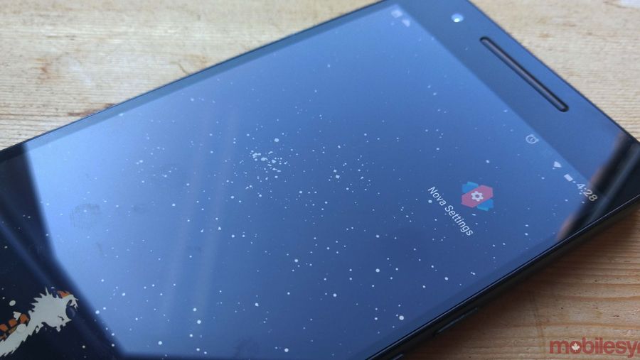 Nova Launcher app on 6P