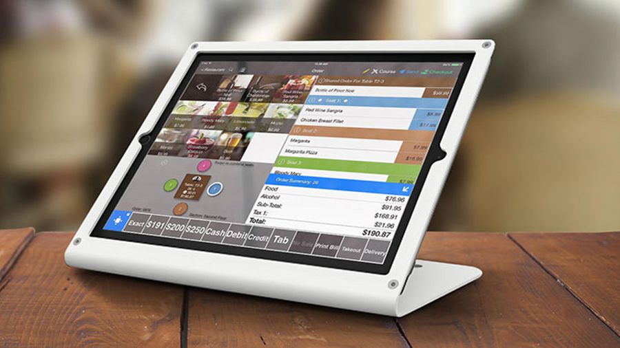TouchBistro app on iPad